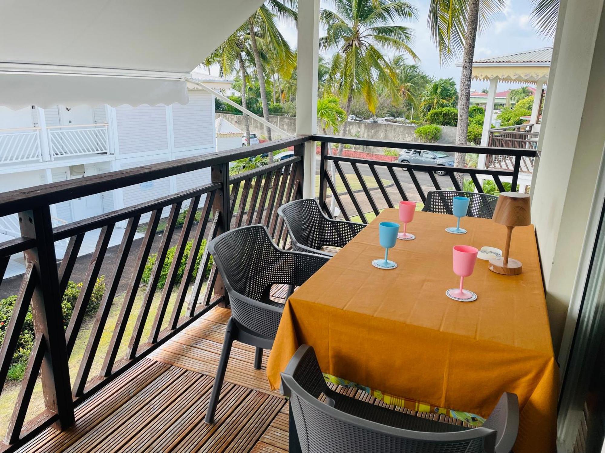 Ticarbets T3 - Résidence Managano - En bord de Plage Saint-Francois  Extérieur photo